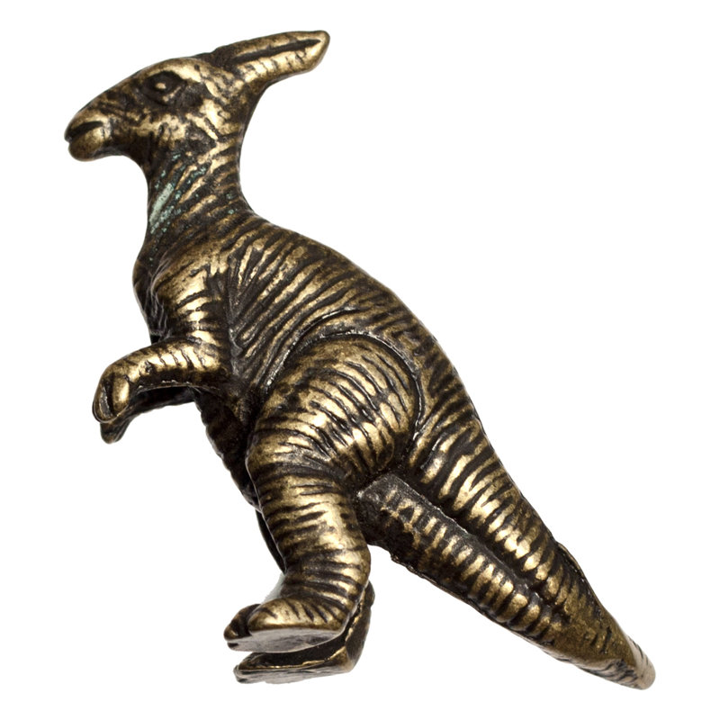 dinosaur with knob on head